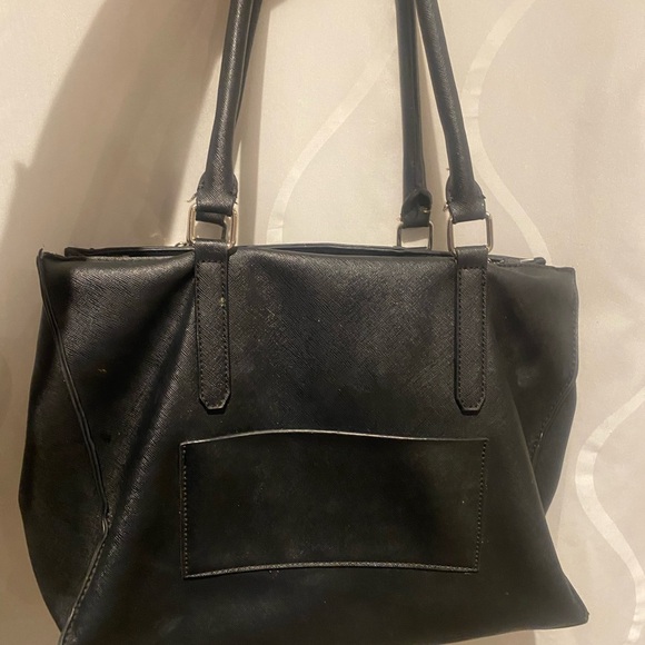 Steve Madden Black Tote Bag - Picture 2 of 2